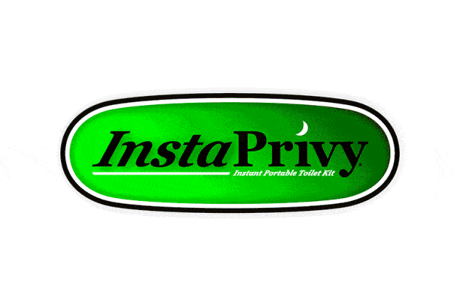 InstaPrivy Portable Toilet Kit in a Backpack