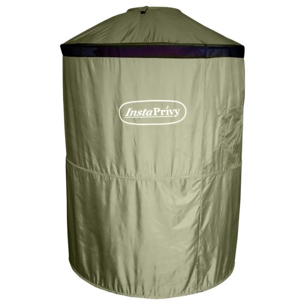 InstaPrivy Portable Toilet Kit in a Backpack