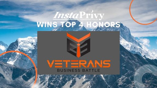 Veterans Business Battle names InstaPrivy, LLC as one of 18 finalists for upcoming competition